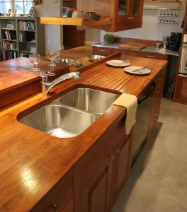 rustic kitchen countertops rustic butcher block countertops