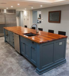 rustic butcher block countertops rustic wood countertops for kitchens