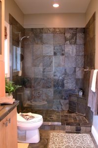corner shower stalls doorless shower