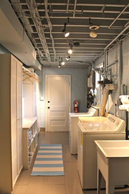 Basement Laundry Room Design Remodel And Makeover Ideas