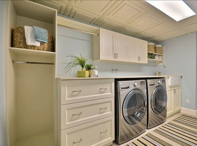 Basement Laundry Room Design Remodel And Makeover Ideas