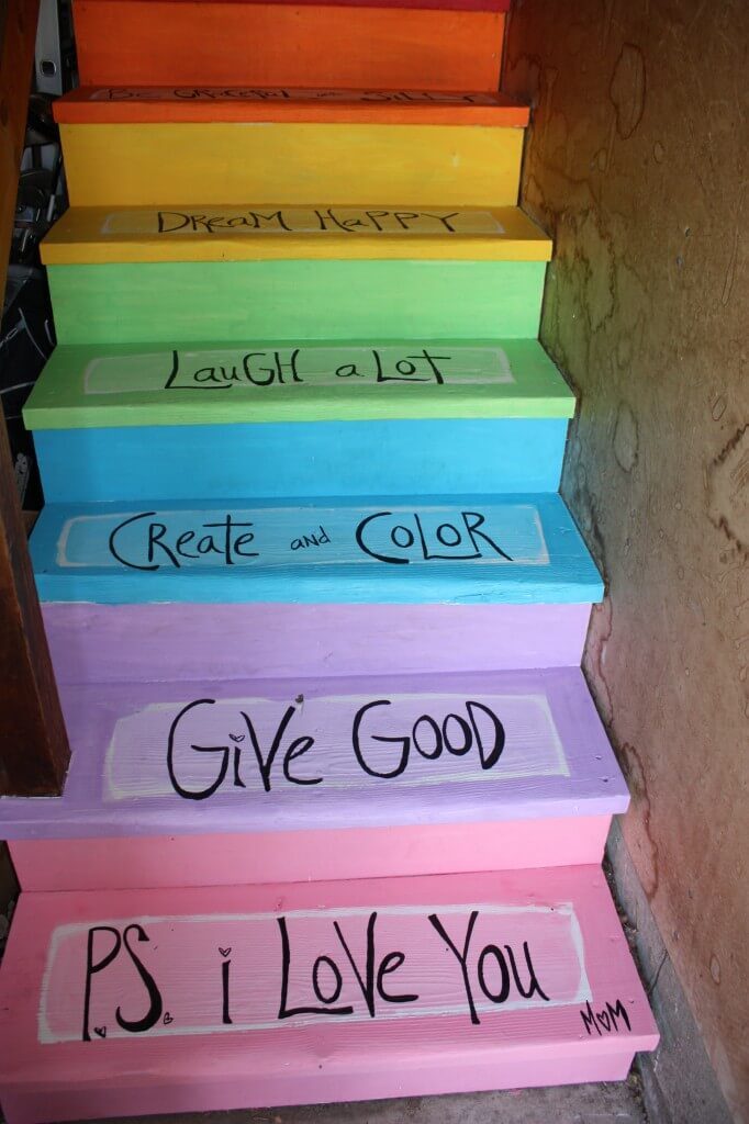 staircase wall painting ideas painted stairs ideas pictures