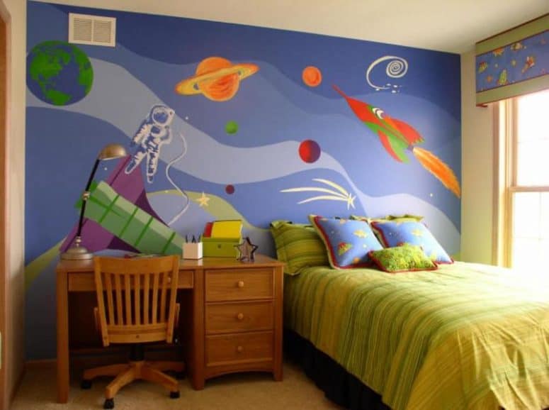 50 Space Themed Bedroom Ideas For Kids And Adults