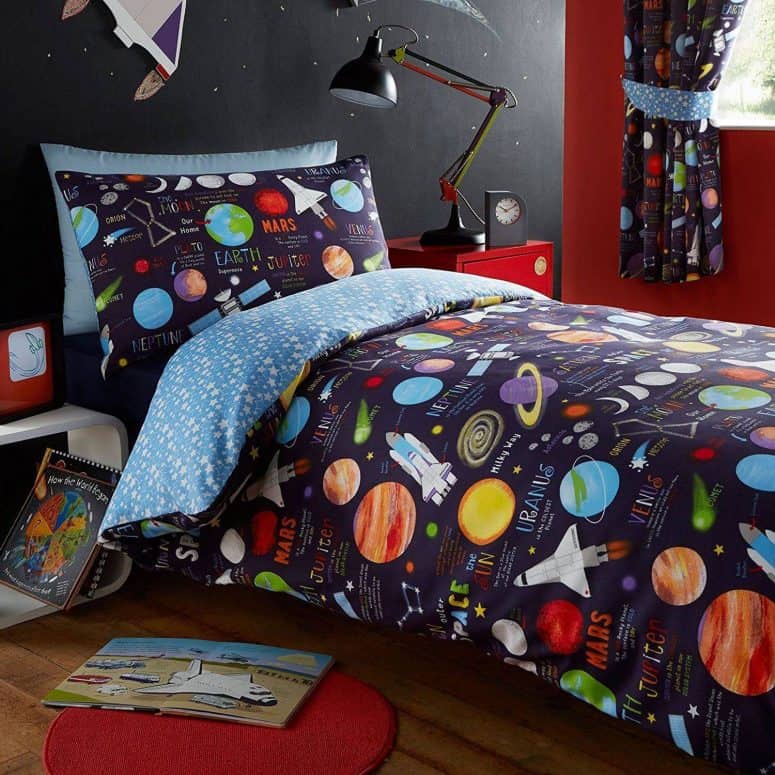 50 Space Themed Bedroom Ideas For Kids And Adults