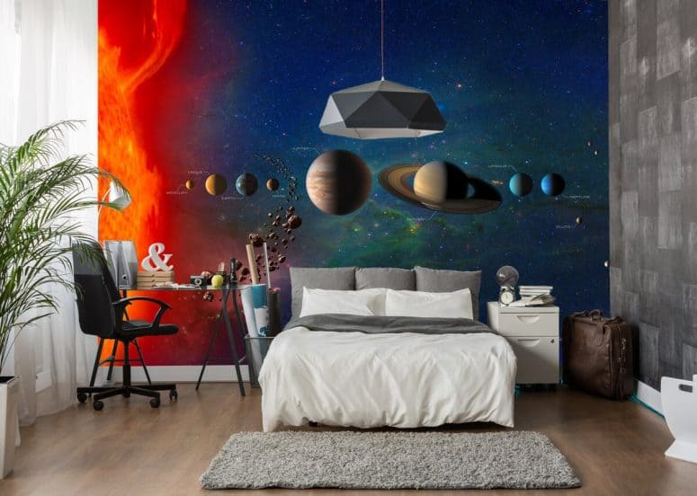 Aesthetic Galaxy Theme Room