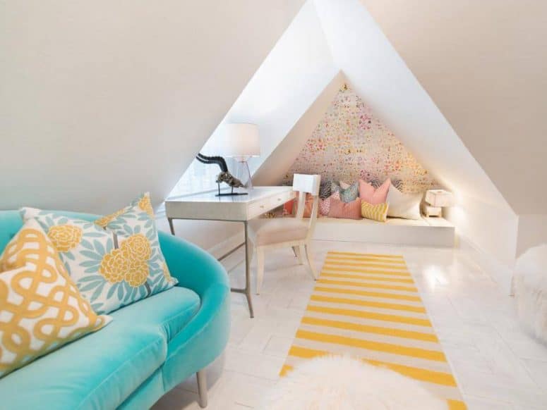 35 Clever Use Of Attic Room Design And Remodel Ideas