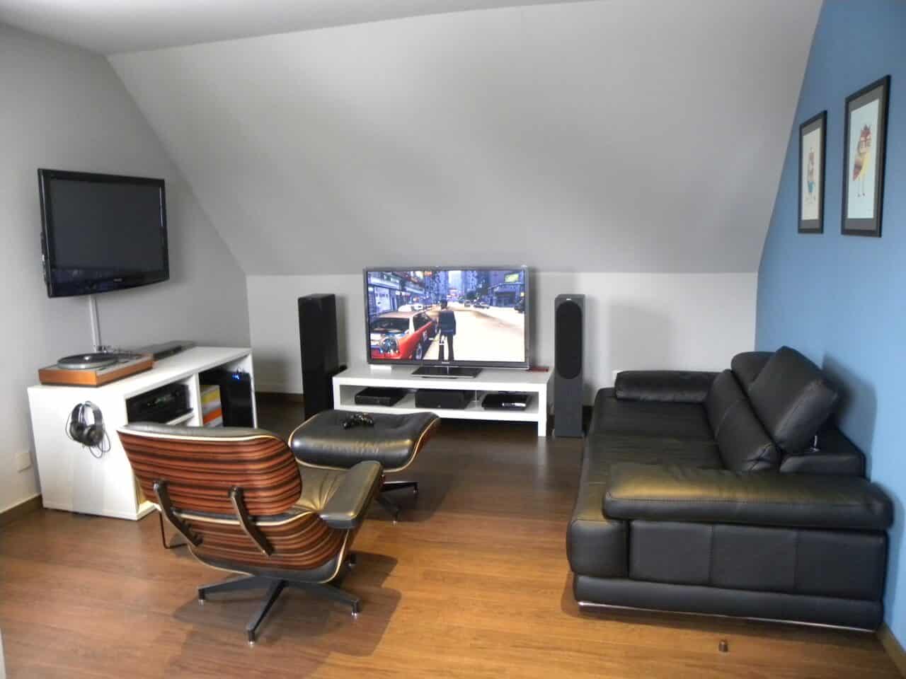 ideas for game room in basement