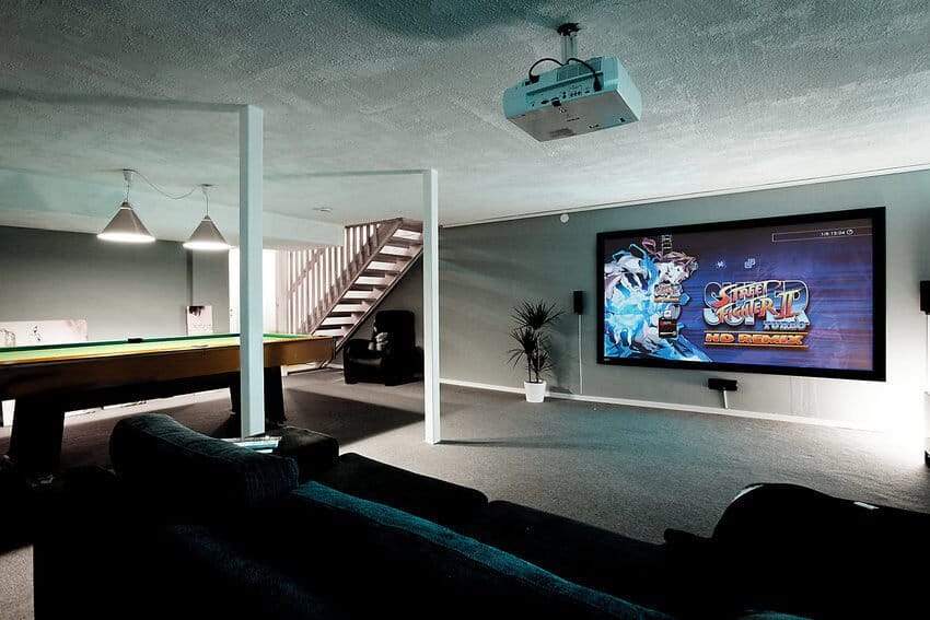game room ideas for garage