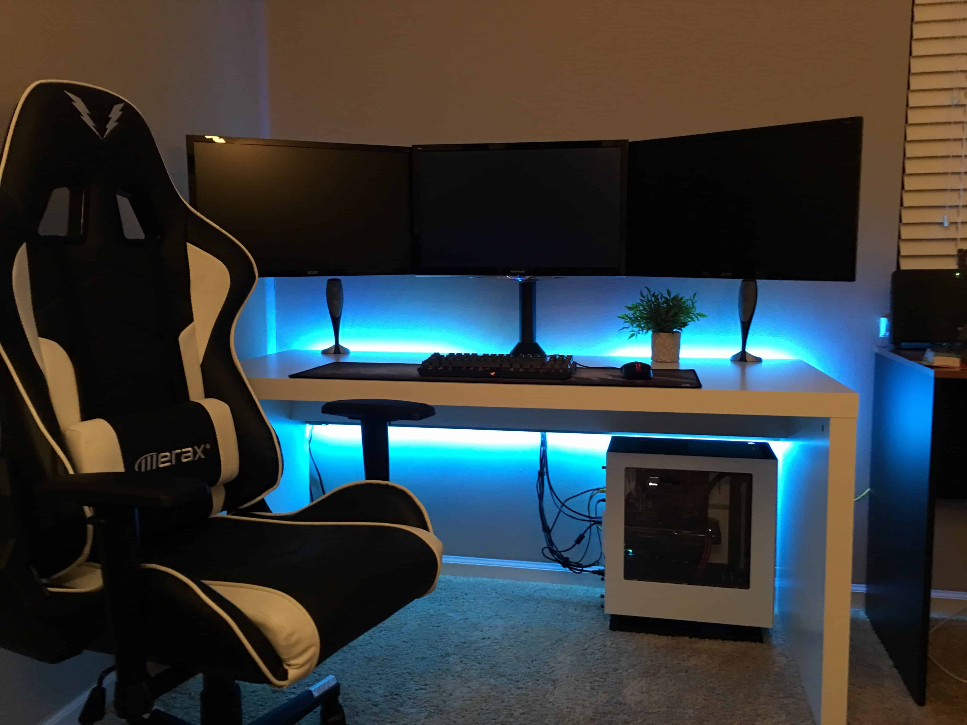 living room gaming setup ideas