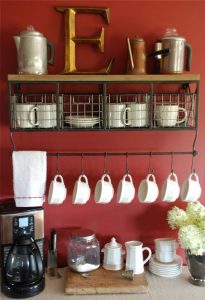 kitchen coffee station office coffee station