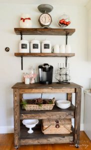 DIY cofee bar kitchen coffee bar ideas