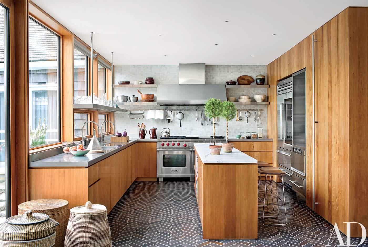 Sagaponack New York Architecturaldigest Kitchen