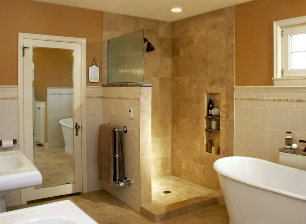 The Pros and Cons of a Doorless Walk-In Shower Design When Remodeling —  Degnan Design-Build-Remodel