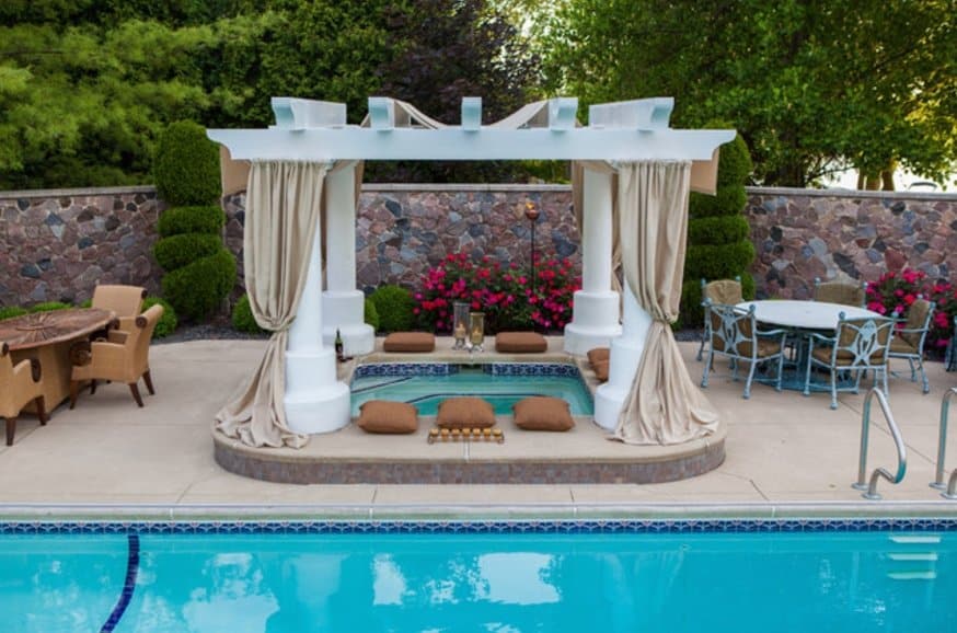 Inner peace is the foundation of an actual happy life Outdoor Jacuzzi Ideas