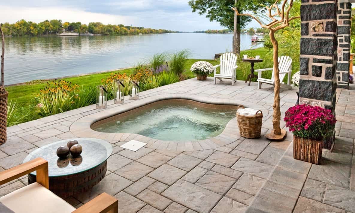 Inner peace is the foundation of an actual happy life Outdoor Jacuzzi Ideas