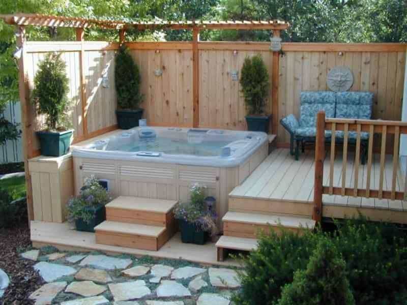 Inner peace is the foundation of an actual happy life Outdoor Jacuzzi Ideas