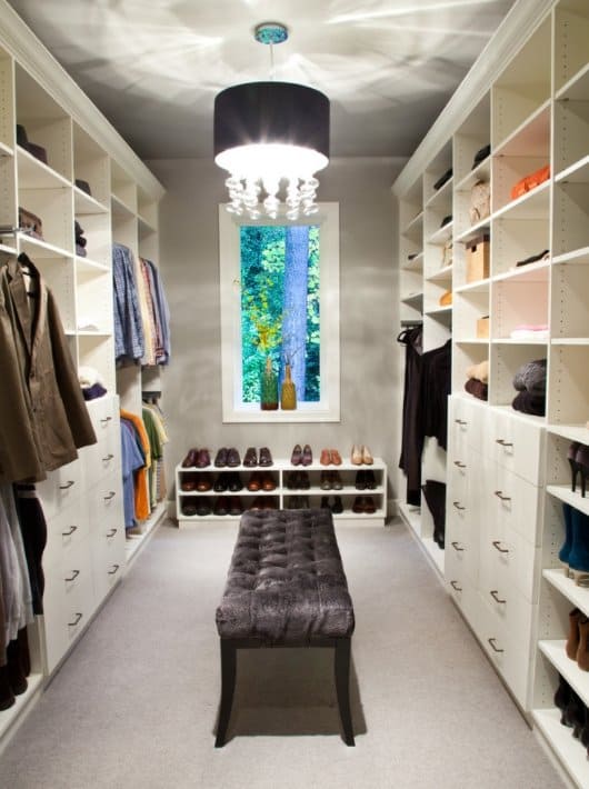 28 Beautiful WalkIn Closet Storage Ideas and Designs