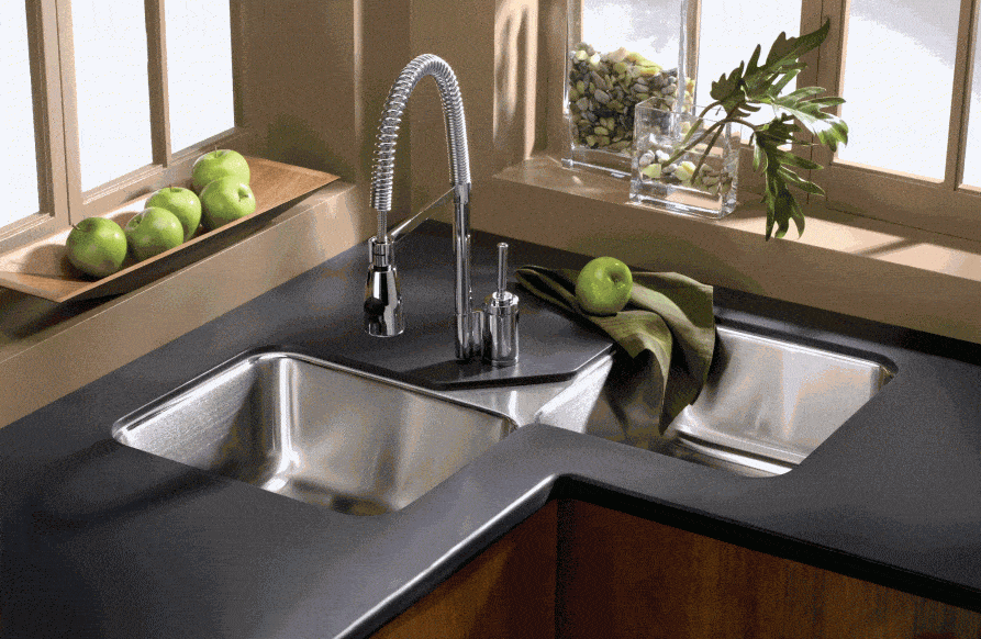 Corner Kitchen Sink Decor