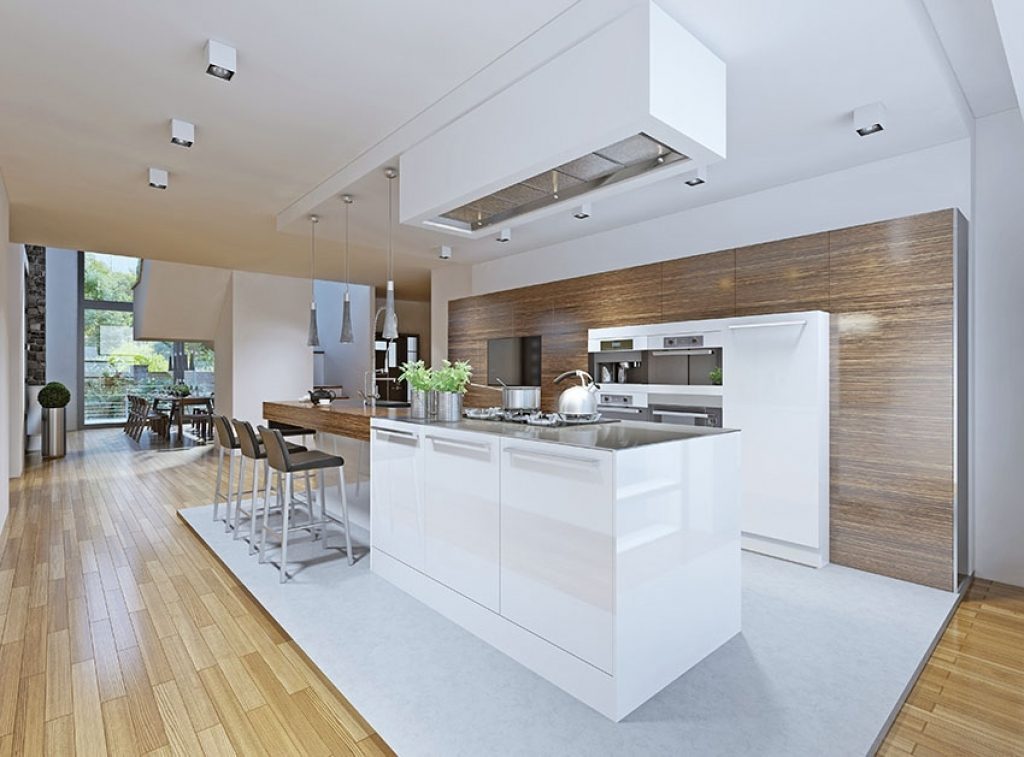 1 wall kitchen