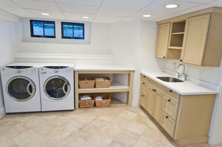 Basement Laundry Room Ideas