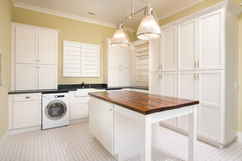 Basement Laundry Room Flooring