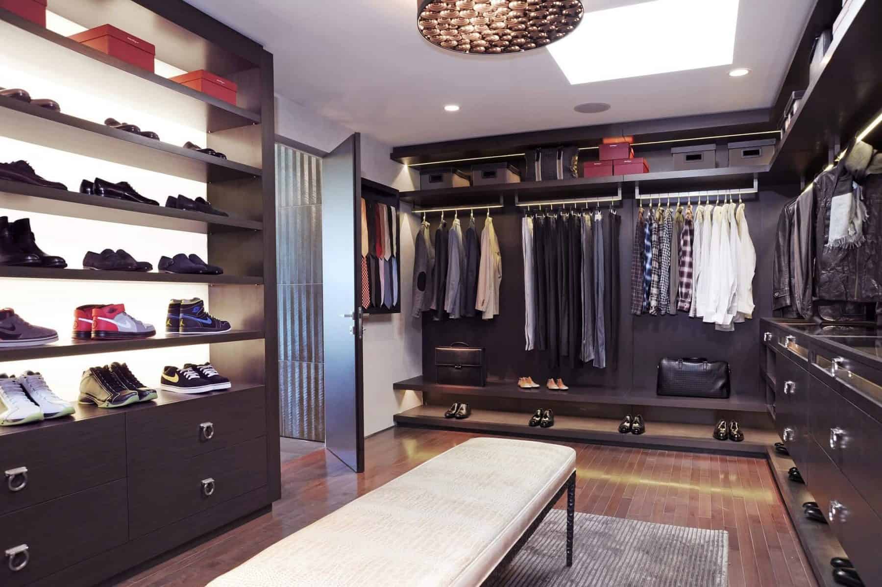 28 Beautiful WalkIn Closet Storage Ideas and Designs