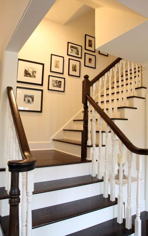 Impressive staircase color ideas 19 Painted Staircase Ideas For Your Home Decor Inspiration