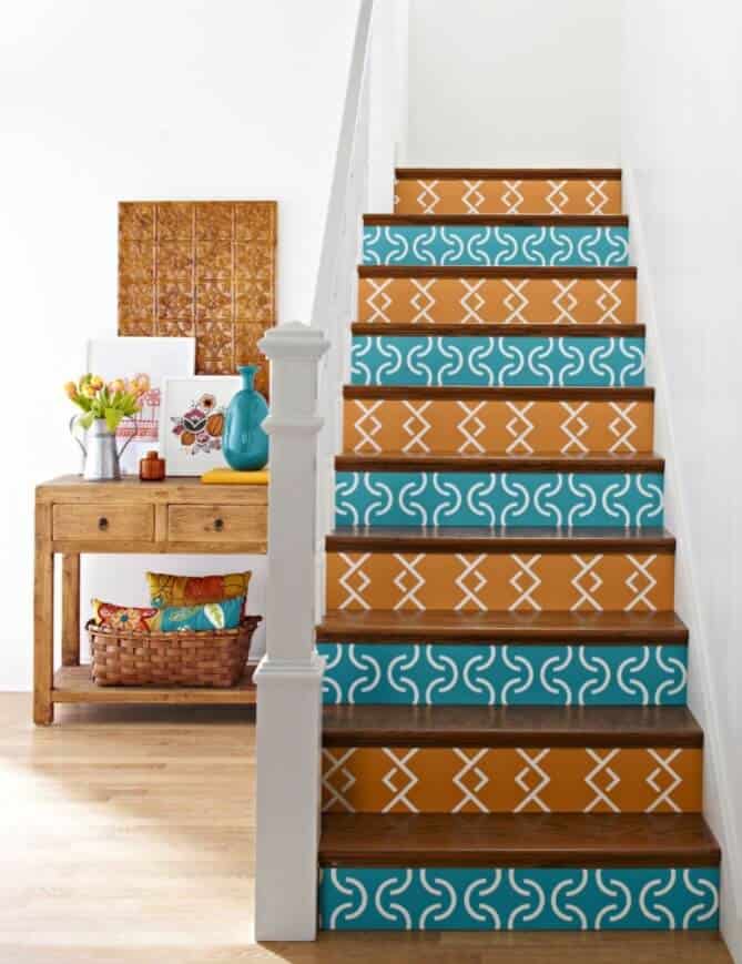 Cool Painted Staircase Ideas