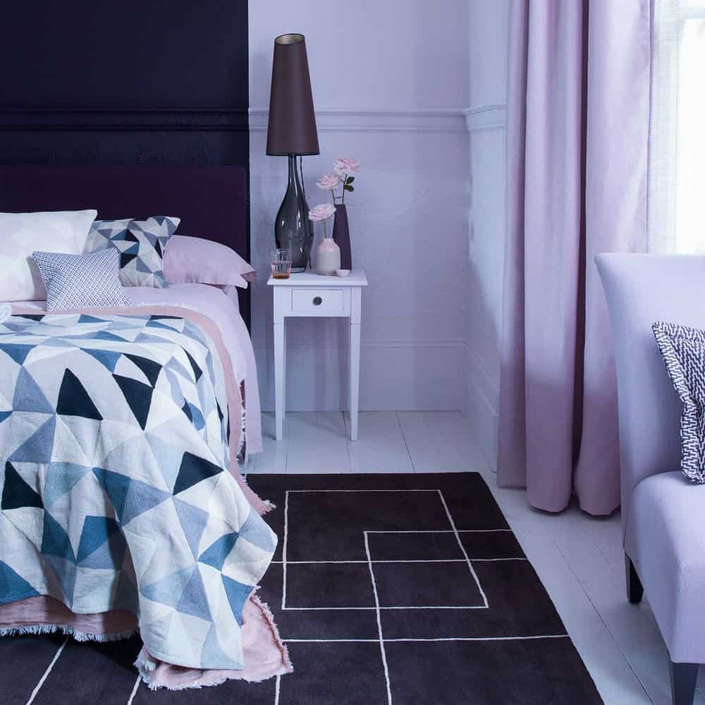 Pink And Purple Bedroom Design