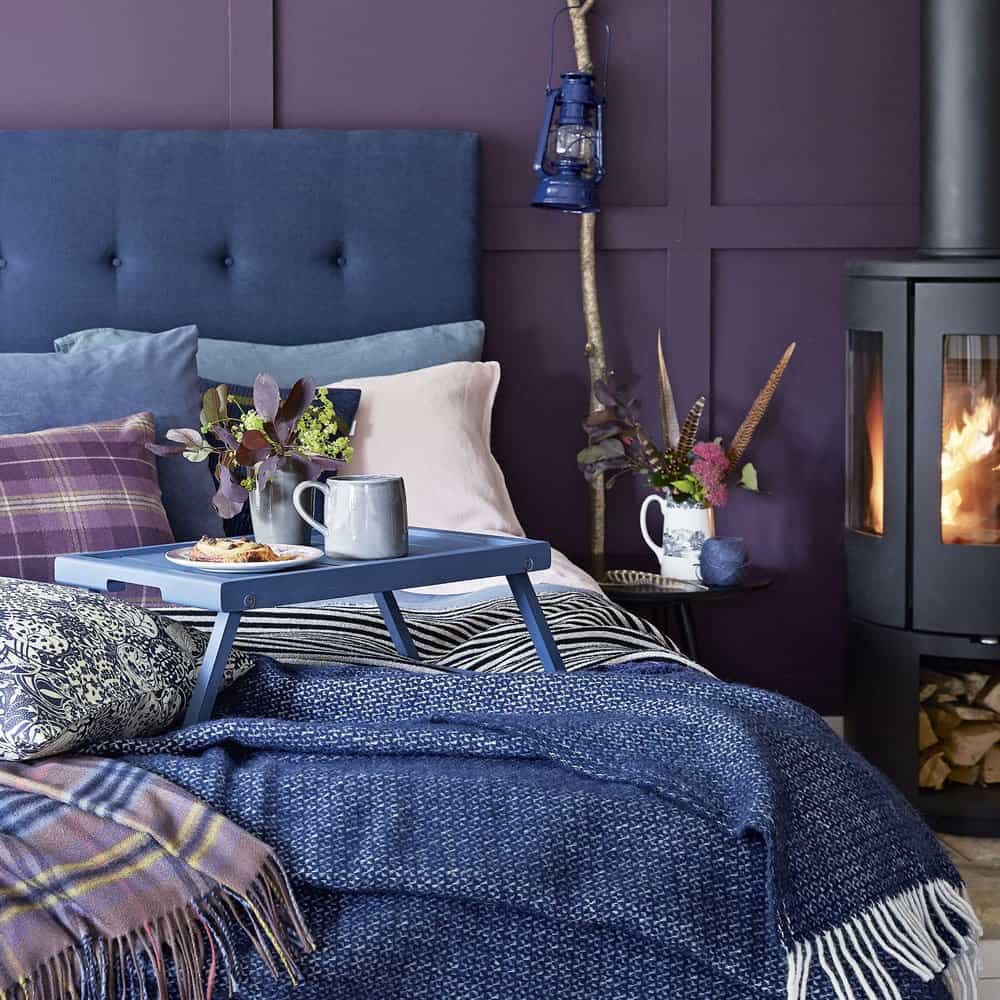 Creative Masculine Purple Bedroom Ideas 