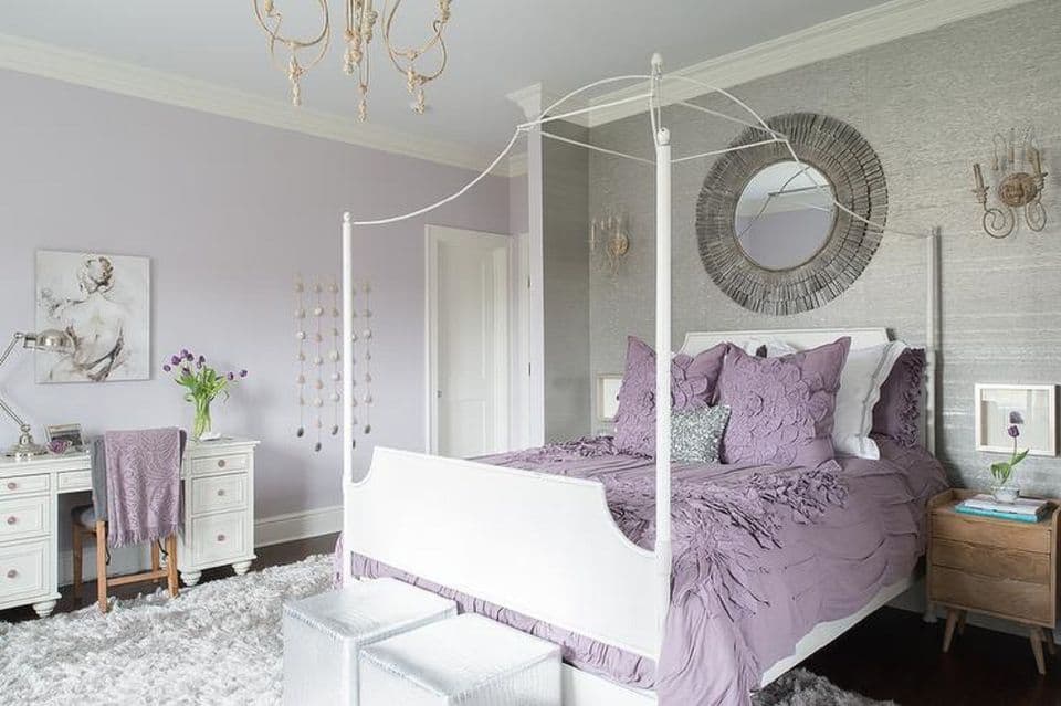 61 Recomended Purple white and silver bedroom ideas Apartments Near Me