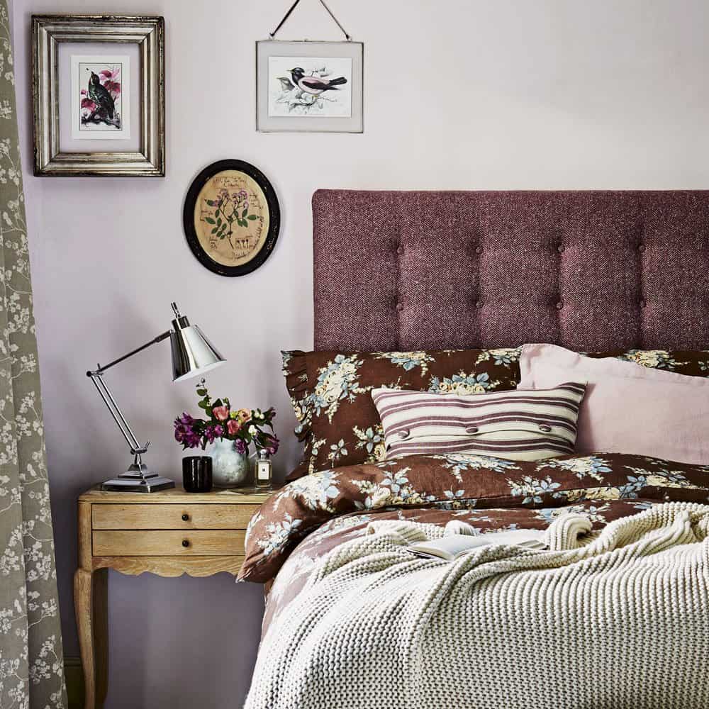 Purple Bedroom Design Soft