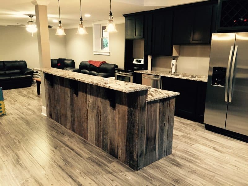 31 Most Favorite Ideas Of Reclaimed Barn Wood Kitchen Islands   Reclaimed Barnwood Kitchen Island Atlantawoods E1496284956544 