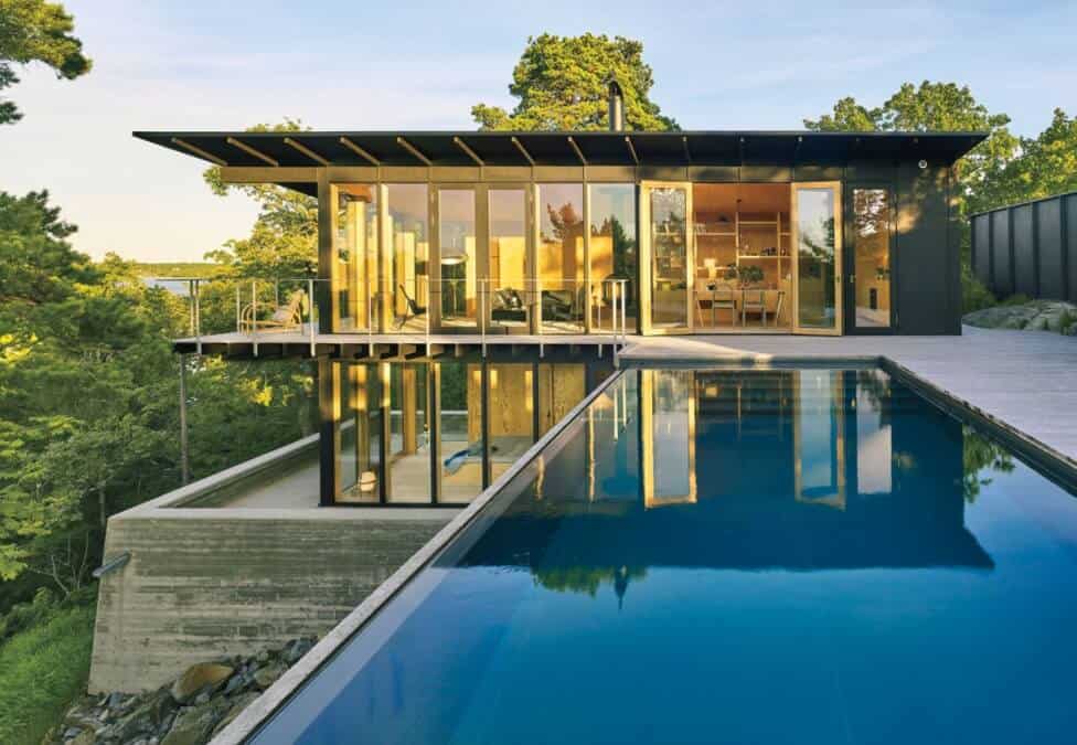 35 Luxury Swimming Pool Designs To, Luxury Pool House Floor Plans