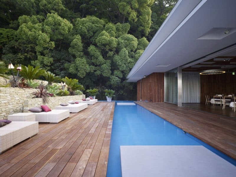 luxury rectangular pools