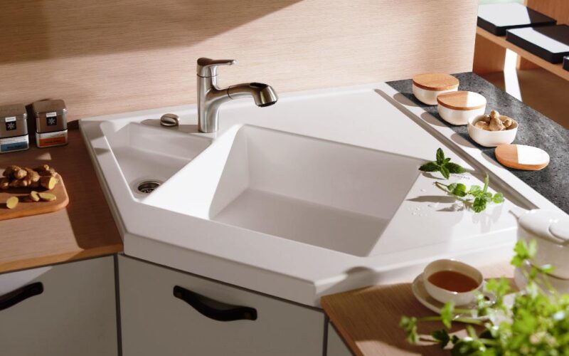 Corner Kitchen Sink Design Ideas for Your Perfect Home