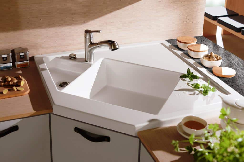 Corner Kitchen Sink Design Ideas For Your Perfect Home