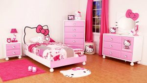 25 Adorable Hello Kitty Bedroom Decoration Ideas for Girls