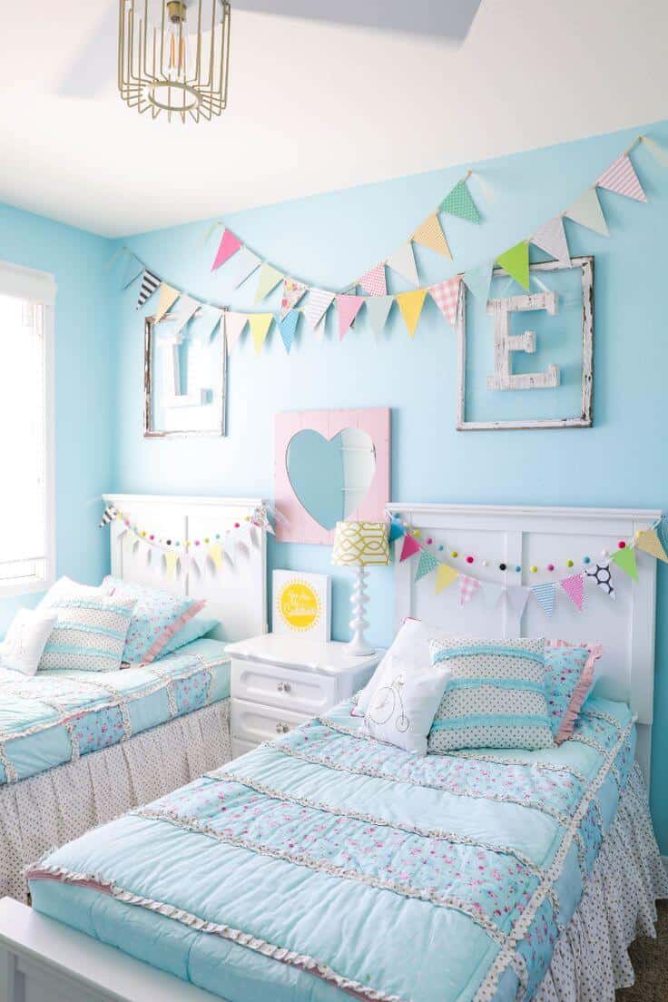 turquoise bedrooms for girls