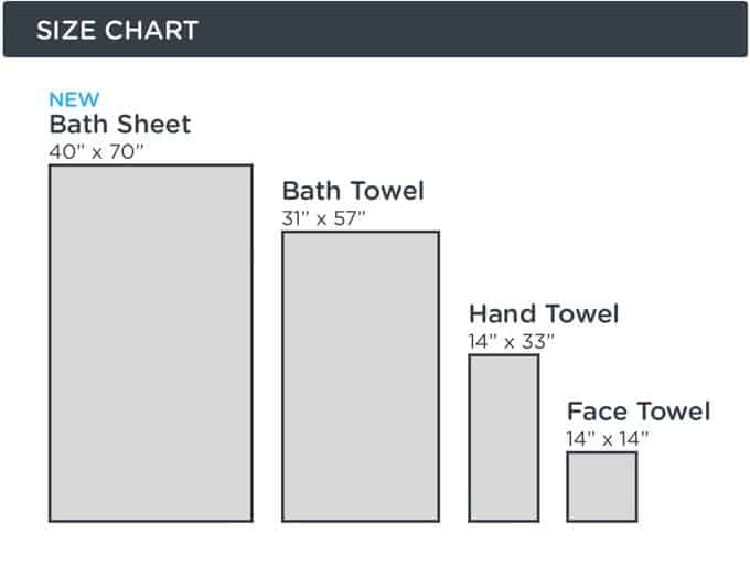 what size is a bath sheet towel