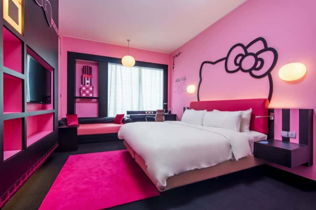 Fonkelnieuw 25 Adorable Hello Kitty Bedroom Decoration Ideas for Girls EK-88