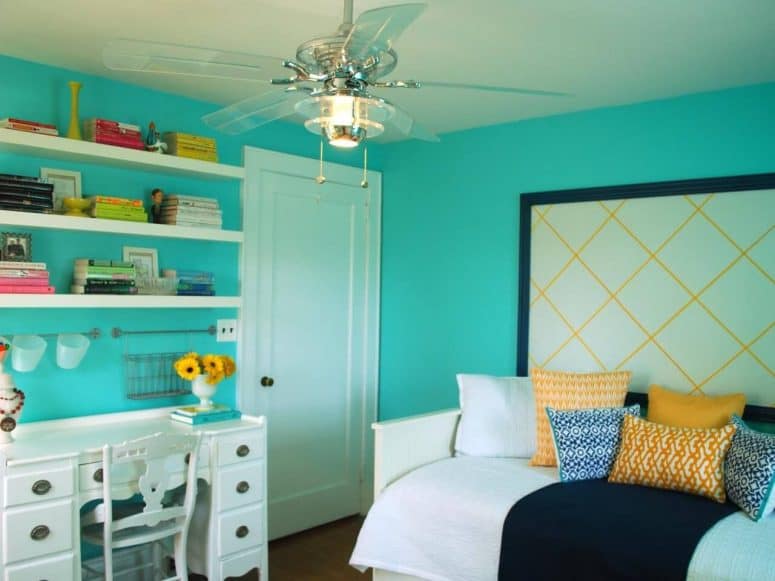 turquoise room ideas teenage