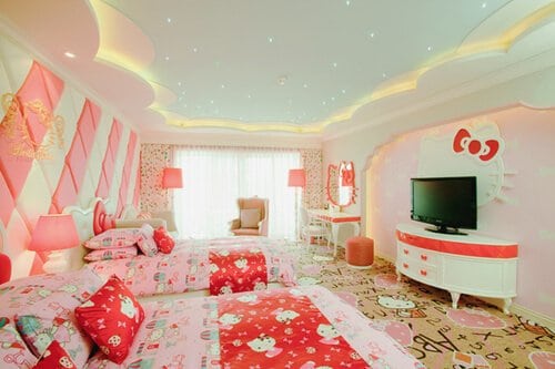 Hello Kitty Bedroom Set Full