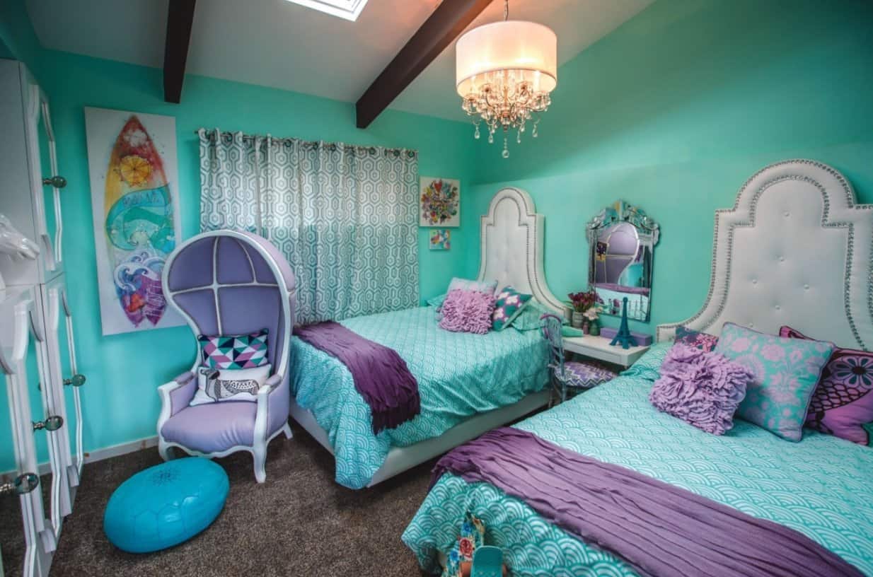 Luxury Turquoise Bedroom Haammss