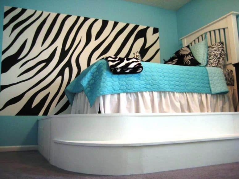 modern turquoise bedroom ideas