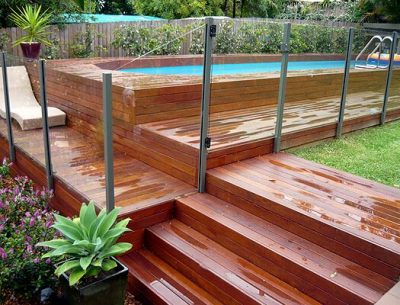 20 Best Above Ground Swimming Pool with Deck Designs