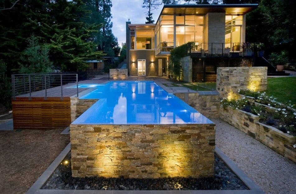 above ground pools design