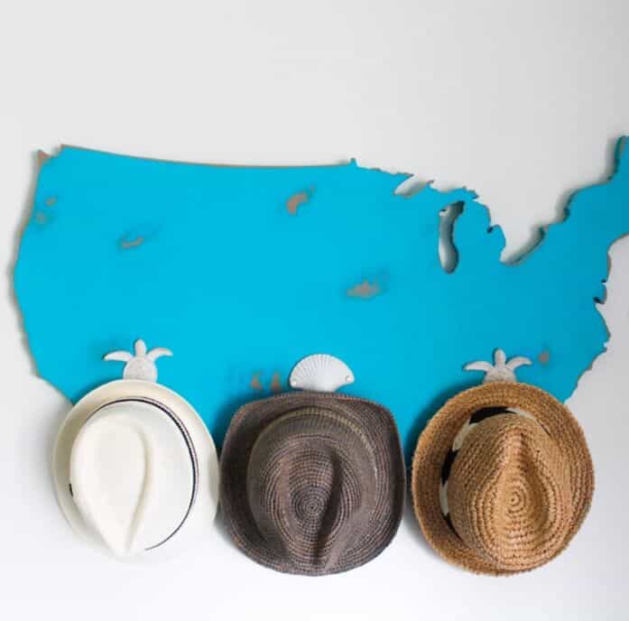 Diy Hat Storage