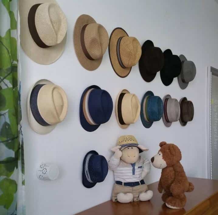 50+ Finest DIY Hat Rack Ideas for Your Hat Organizer