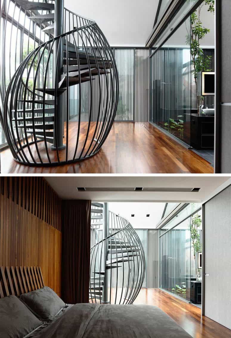 Modern Spiral Staircase